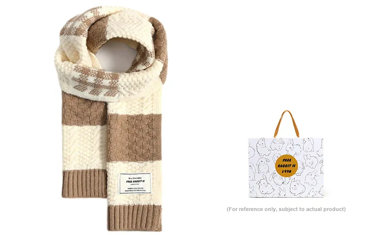 FREE RABBITⅡ Knit Scarves Unisex-7