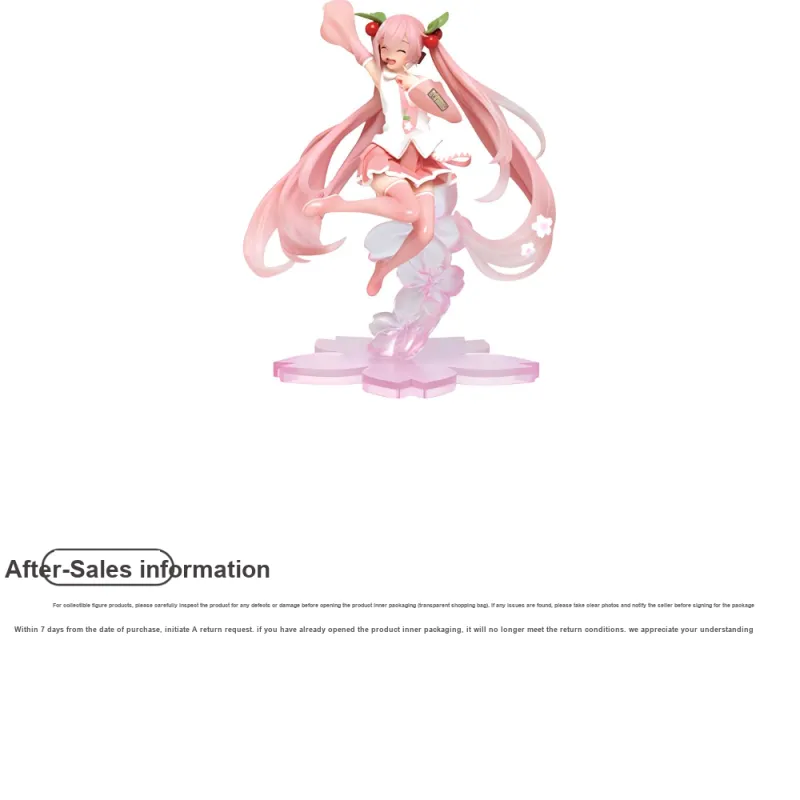 TAITO Hatsune Miku Shougenya Shop Vocaloid Cherry Blossom Jump Pastel Ver. Closed Eyes Edition Bonus Gifts-3