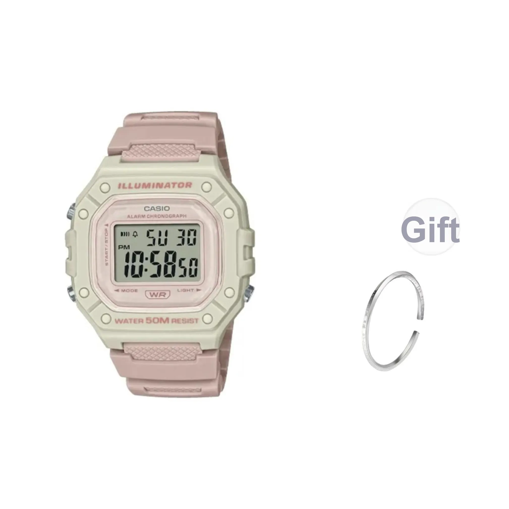 CASIO YOUTH Collection Блок Кварцевый Механизм Часы Женские Серый Циферблат