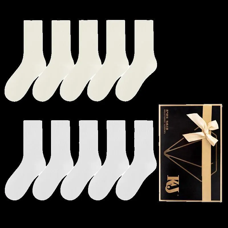 KJ Mid Calf Socks Unisex Combo Set-97
