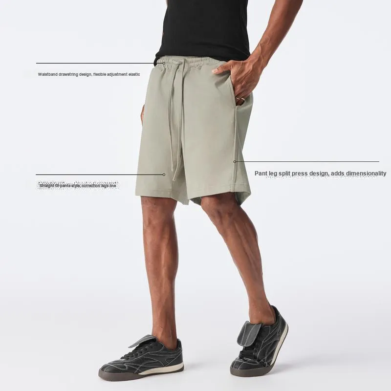 Bodydream Casual Shorts Unisex Khaki-4