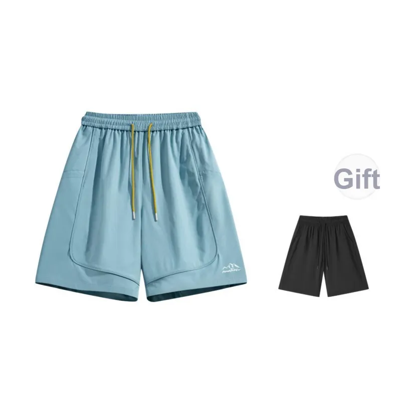 Warrior Huichao Riding The Wind Collection Casual Shorts Unisex-0