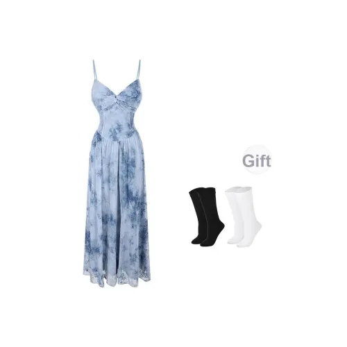 BSEVENI Синие Женские Слиплатья