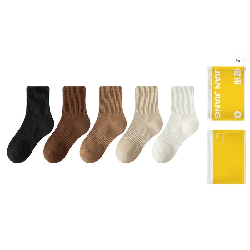 Master Mid-Calf Socks Unisex Combo Set-9