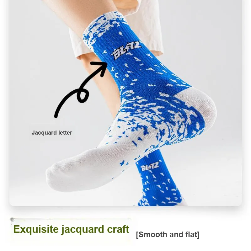Cotton Gene Mid Calf Socks Men's 4 Pack-14