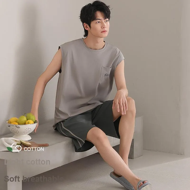 ROMANTIC·SPRING Pajama Set Men's-5