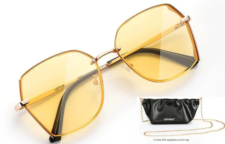 Upthree Irregular Shape Sunglasses Women's-13