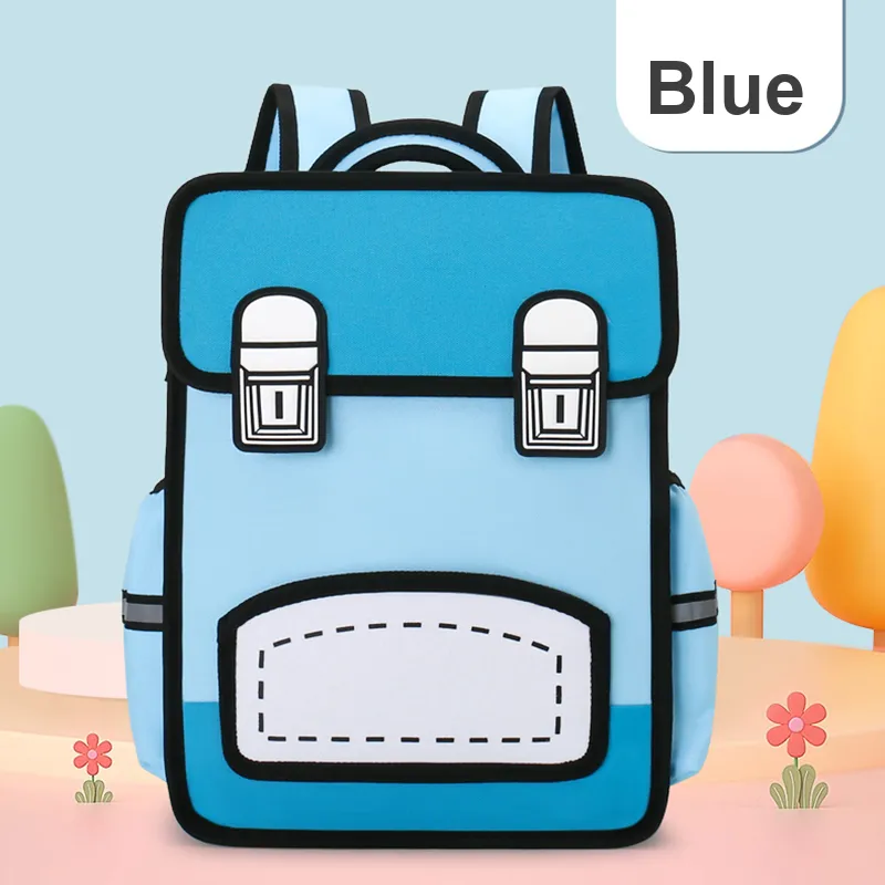 LEXI Nylon Backpack Unisex Multicolor-1