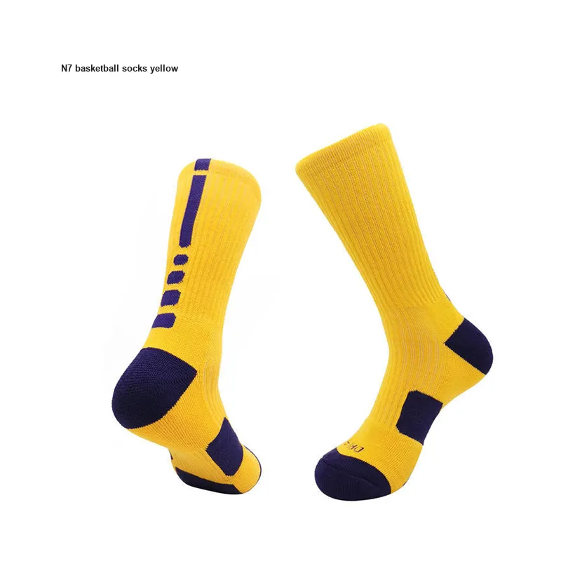 TLXT Basketball Socks Men's Students Outdoor Fitness Sports Thickened Sole, Abrasion Resistant And Breathable-42