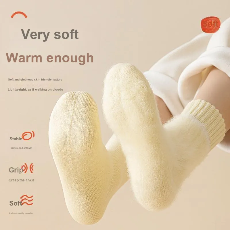 JIAZINI Mid-Calf Socks Women's 5 Pack-11