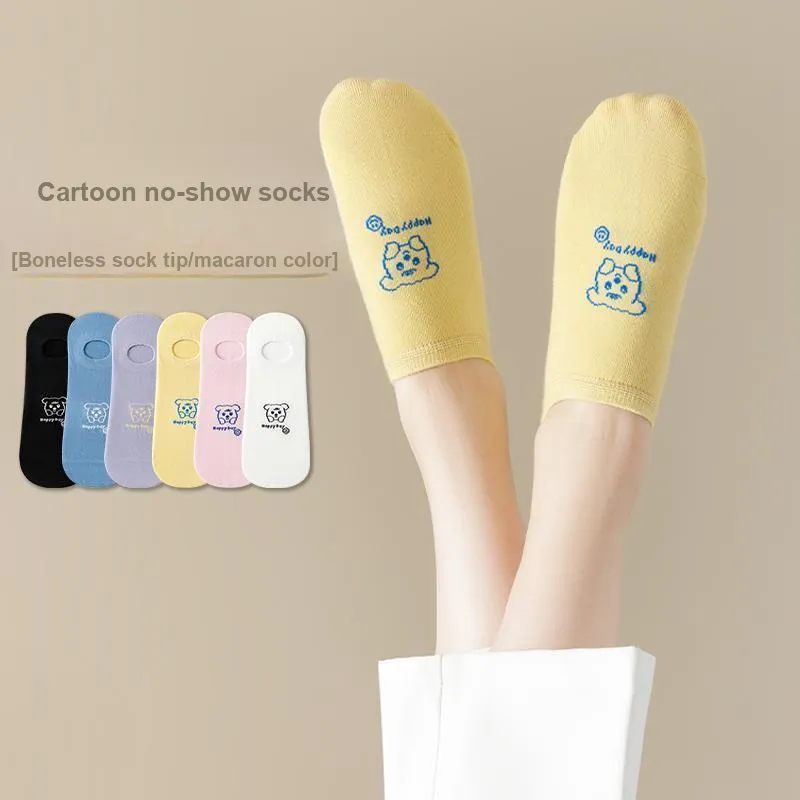 Top Melon No Show Socks Women's 5 Pack-38