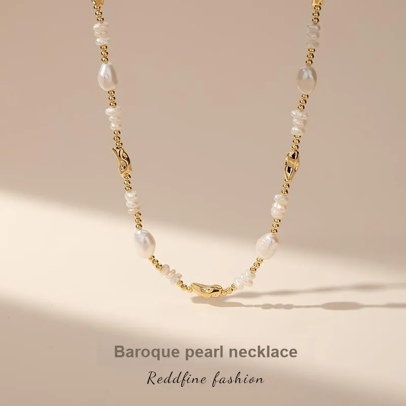 Mofei Pearl Necklaces Women's-1