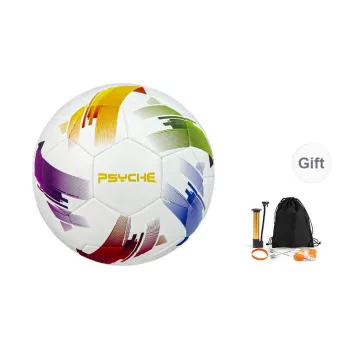 PSYCHE Size 5 Soccer PU Seamless Thermal bonding Unisex Multicolor