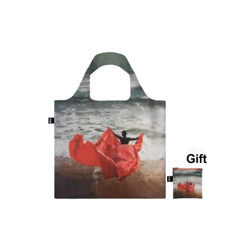 Loqi Переработанный полиэстер Маленькая квадратная сумка Сумка через плечо Женская Midnight Crossroads