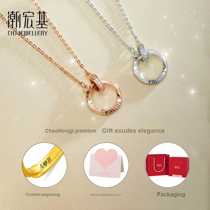 CHAOHONGJI 925 Sterling Silver Necklaces Unisex-2