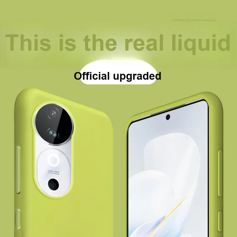 ZHUOJI Silicone Material Phone Cases Compatible With Vivo S19/S19 Pro Case Impact Resistant Advanced Fashionable Simple-5