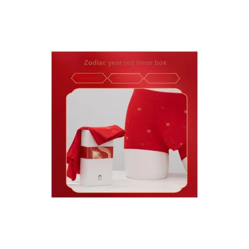 Thumb White Small Inside Underpants Men's 3 Pack Red