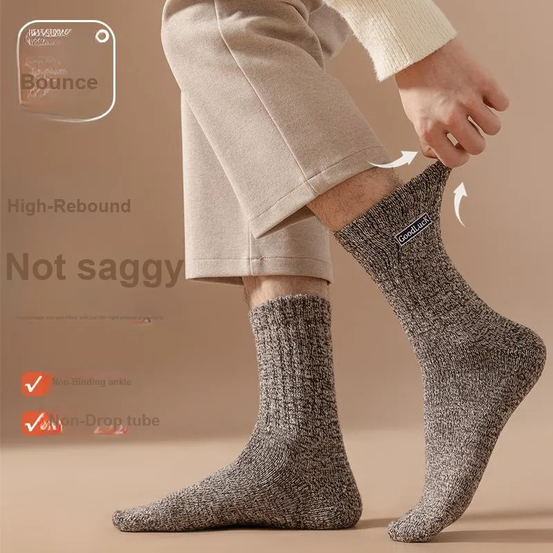 JIAZINI Knee High Socks Men's 3 Pack-22