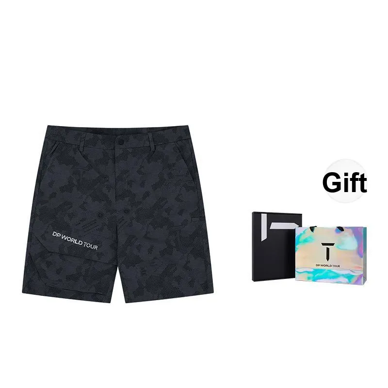 EUROPEAN TOUR Casual Shorts Men's Black-0