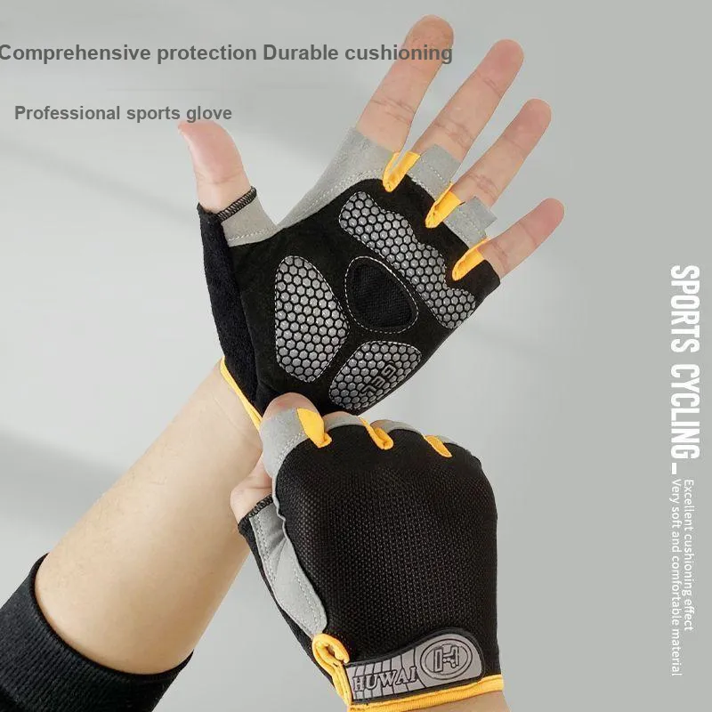 LEMONKID Polyester Fitness Gloves Unisex-2