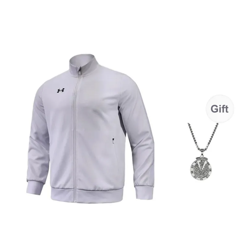 Under Armour Jackets Coats Men's White Comes With Necklace-0