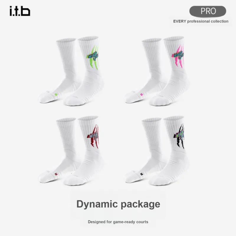 I.t.b Basketball Socks Men's 1 Pack-18