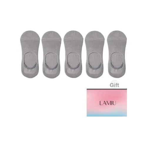 Lan Miao No Show Носки Мужские Сумка для покупок 5 пар