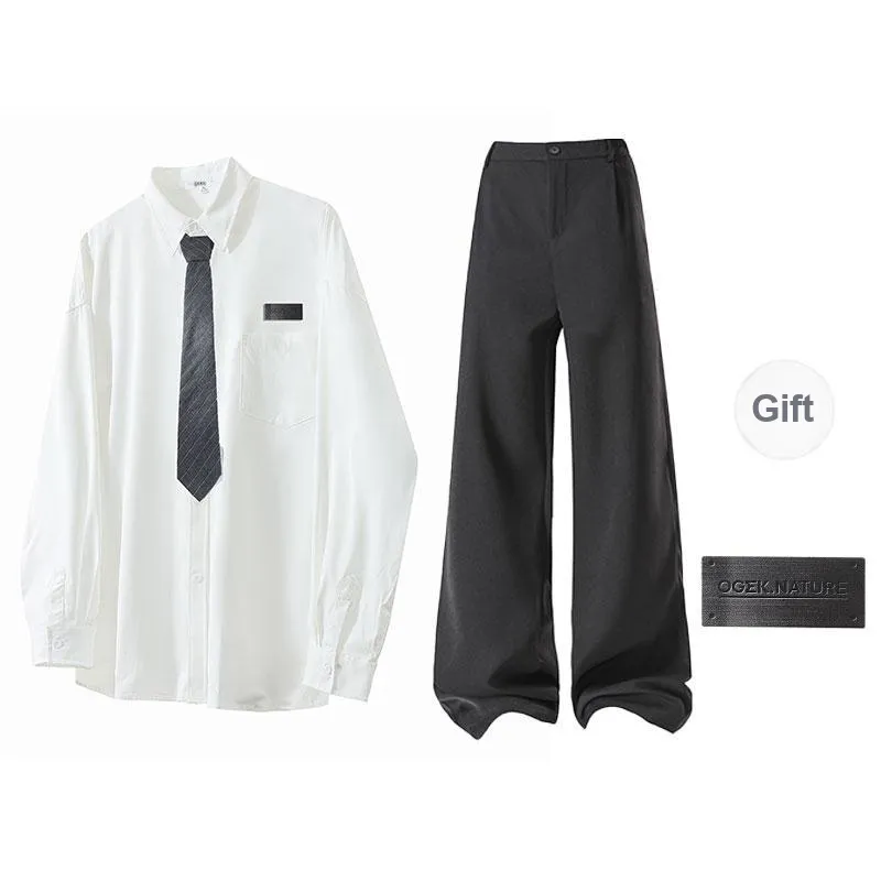 OGEK Shirt Matching Sets Unisex-0
