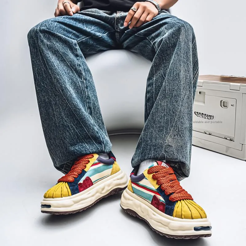 Black tailed Deer Breathable And Slip Resistant Low Top Casual Shoes Men's-21
