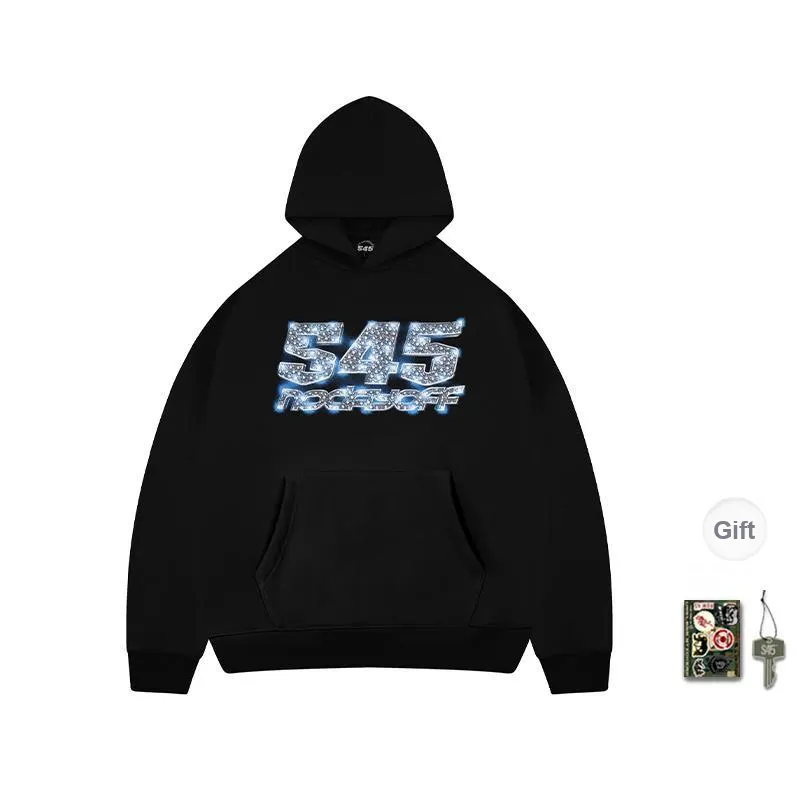 S45 Coat Fall And Winter Unisex Black White Two-Tone-0
