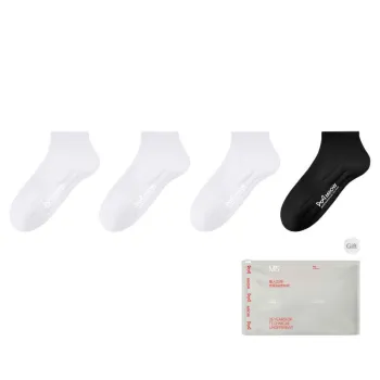 MIIOW Trend Party Series Ankle Socks Men's 4 Pack