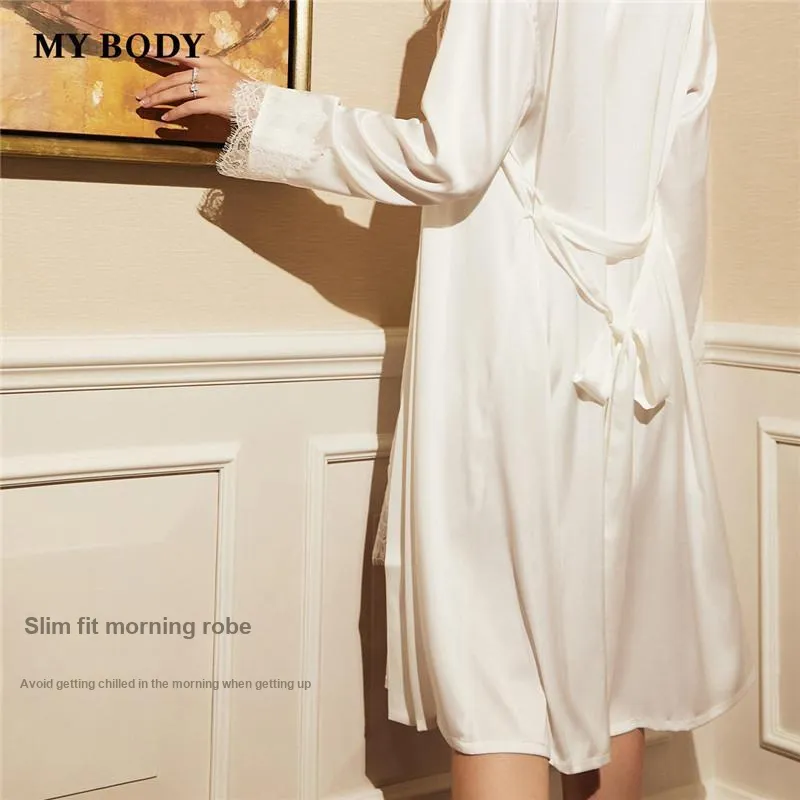 MY BODY Women's Bath Robes-3