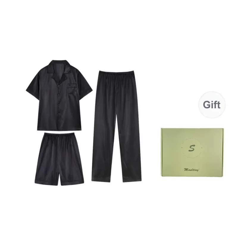 Maultiay Pajama Gift Box Men's Black-0