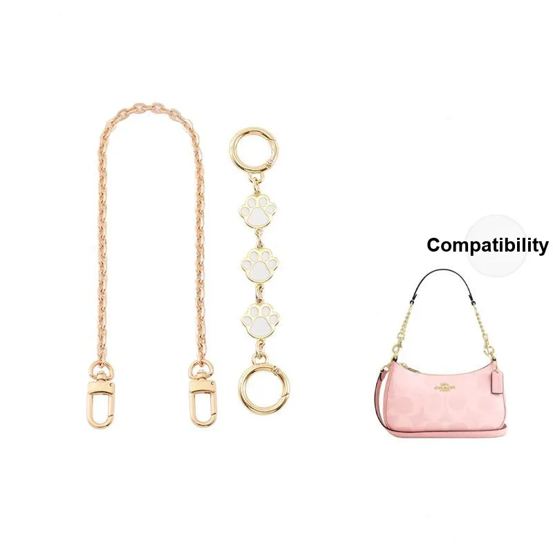 Gloya Metal Bag Accessory Women's Gold Tone-4