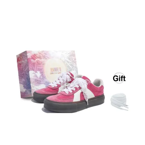 Jifffly Slip-resistant Abrasion-resistant And Balanced Low Top Skateboard Shoes Women's Pink Jifffly Противоскользящие Износостойкие и Сбалансированные Низкие Кроссовки для Скейтбординга Женские Розовые