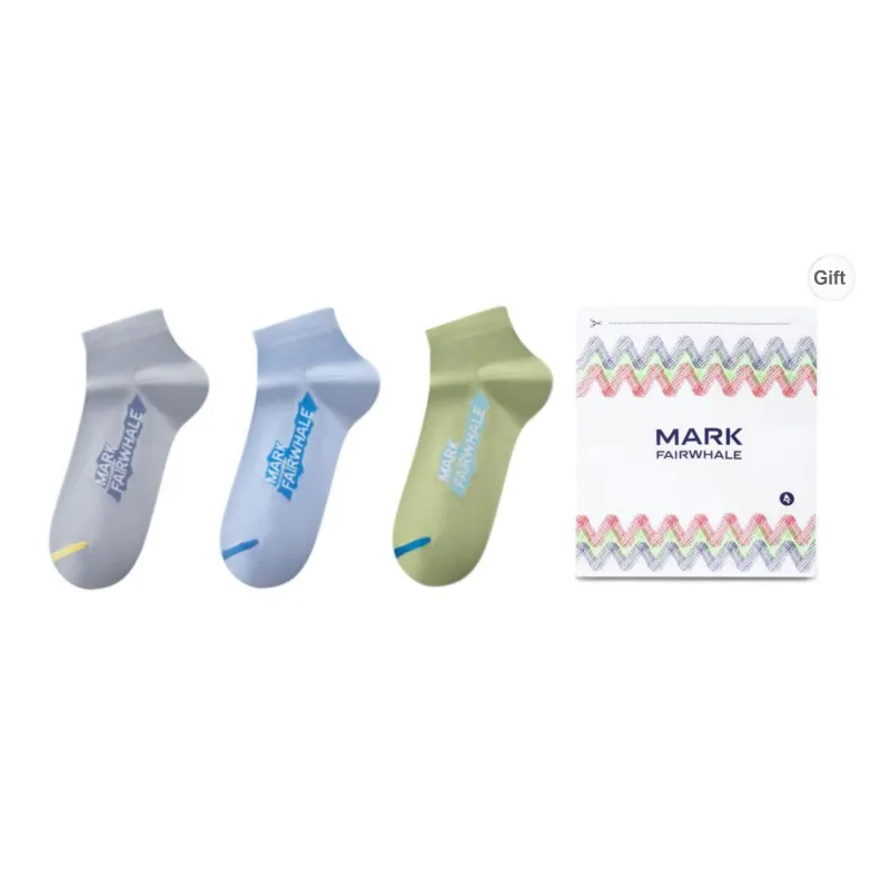 FAIRWHALE Ankle Socks Unisex Box Of 3 Pairs-0