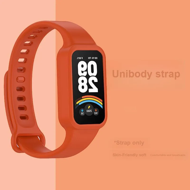 STEWPIGO Xiaomi Compatibility Watch Band 224mm Silicone Material-32