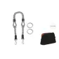 Black 100cm Woven Set