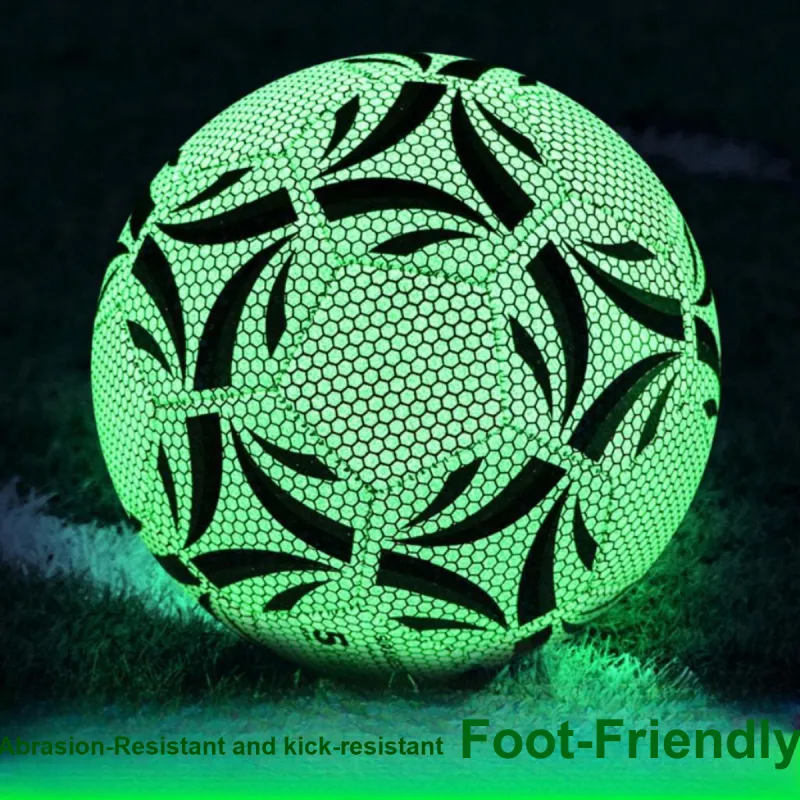 SIPAKESPORT Size 4 Ball No. 5 Soccer PU Unisex Green-2