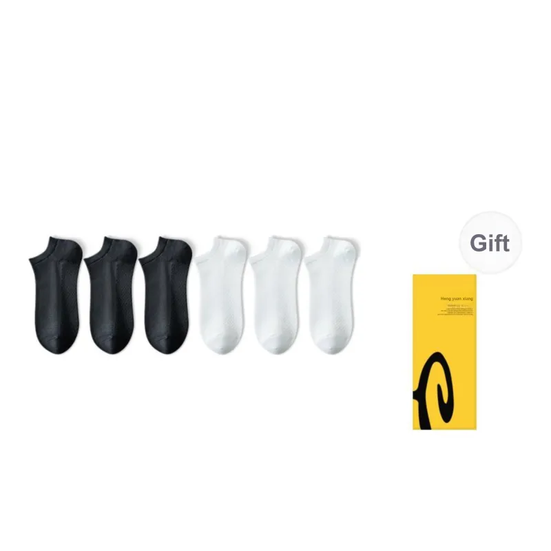 H YXIANG Ankle Socks Unisex 6 Pack-3
