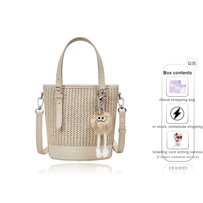 Teenmix Fabric Crossbody One Shoulder Handbag Women's Multicolor-7