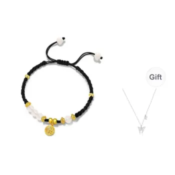 JOYDINNY Alloy Rope Bracelets Women's