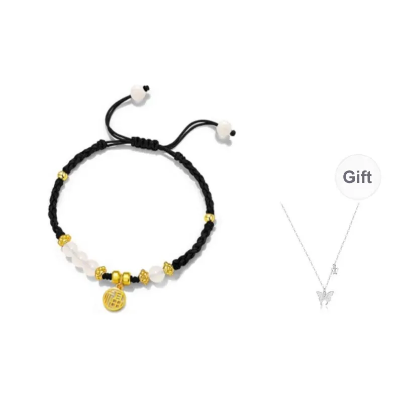 JOYDINNY Alloy Rope Bracelets Women's-0