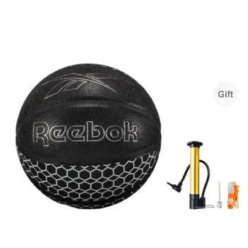 Reebok PU Basketball Black Gold Size 7 Training Match Unisex