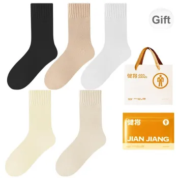 Master Mid Calf Socks Women's Box 5 Pack