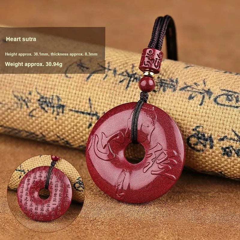Sima Is Ethereal Cinnabar Pendants Unisex-7