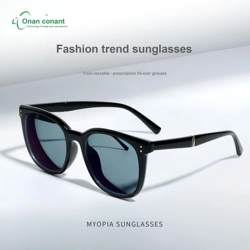 Conant Plate Frame Oval Sunglasses Unisex-4