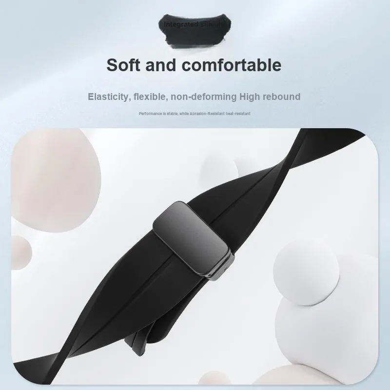 MSSM HUAWEI FIT3 Wristband Huawei Compatibility Watch Band 150mm Silicone Material-2