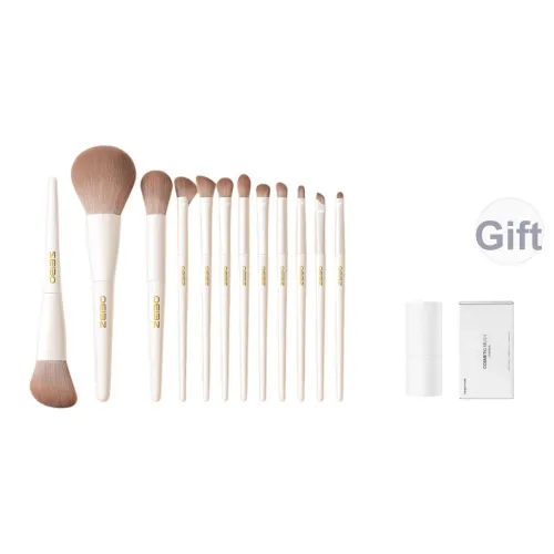 Oeiez Тени для век Loose Пудра Лезвие Натуральный мех Полный комплект Щетка Инструменты Makeup Brush Набор Мягкий