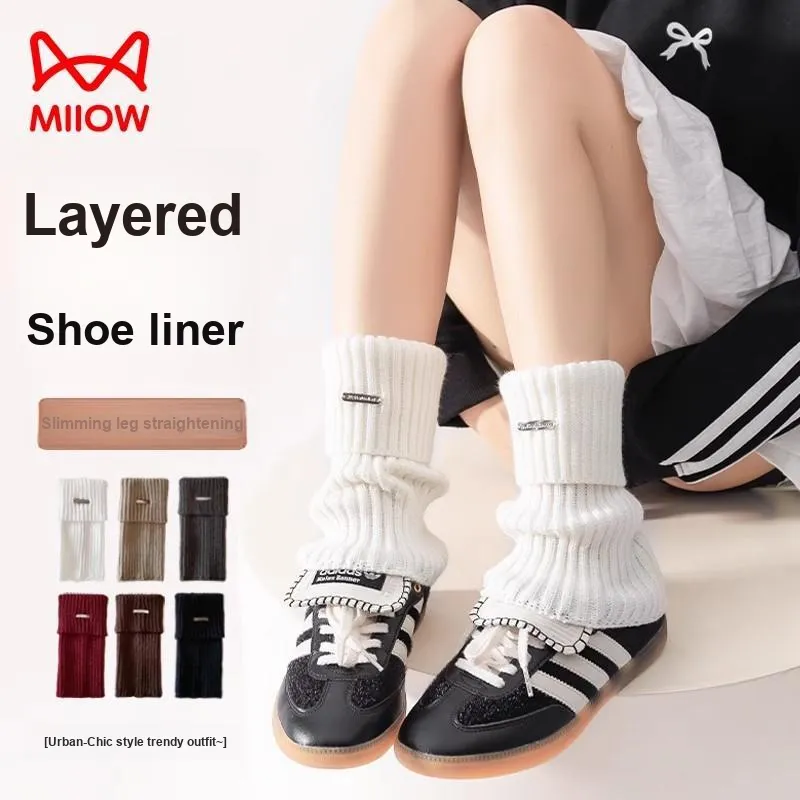 MIIOW Trend Party Series Mid Calf Socks Women's Shopping Bag Combo Set-1
